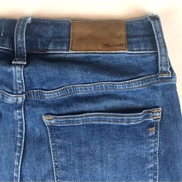 Madewell Blue Denim Jeans‎ 9 in Mid Rise Skinny Size 26 P. - Picture 9 of 10
